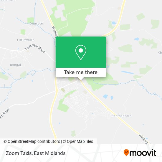 Zoom Taxis map