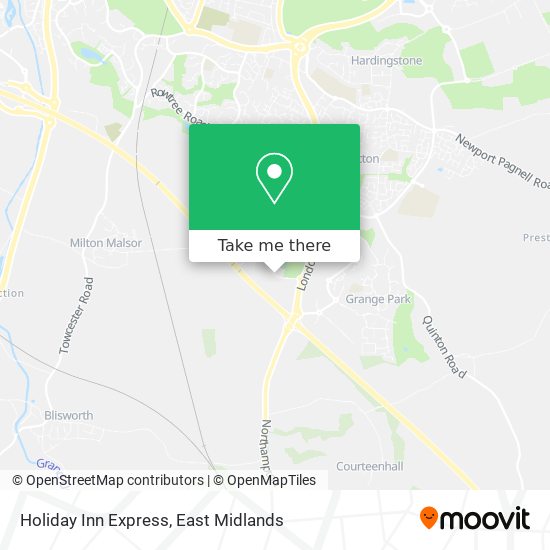 Holiday Inn Express map