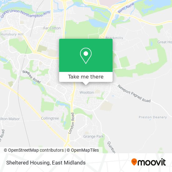 Sheltered Housing map