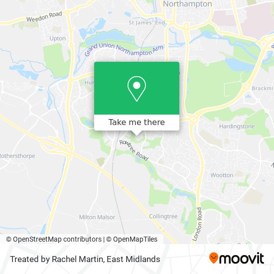 Treated by Rachel Martin map