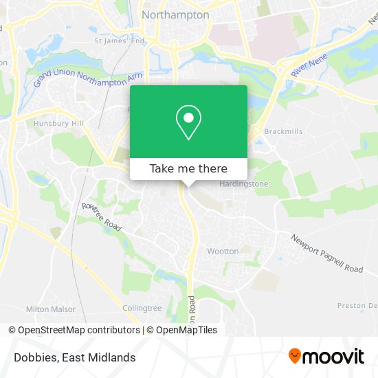 Dobbies map