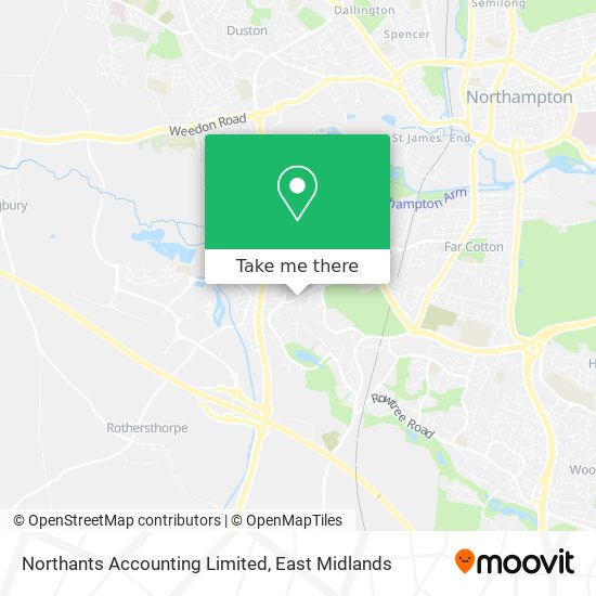Northants Accounting Limited map