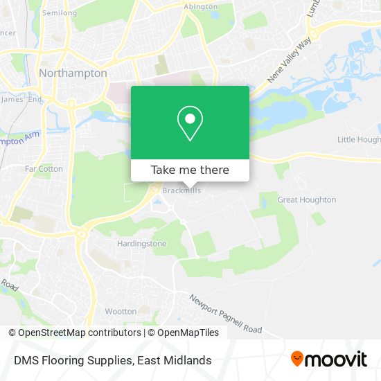 DMS Flooring Supplies map