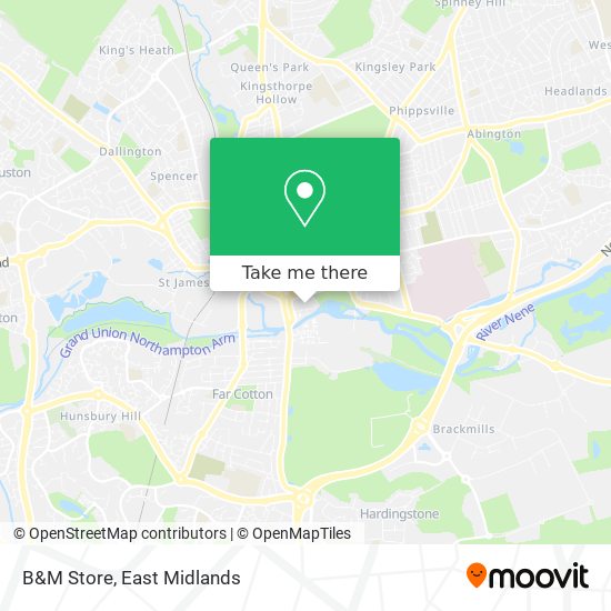 B&M Store map