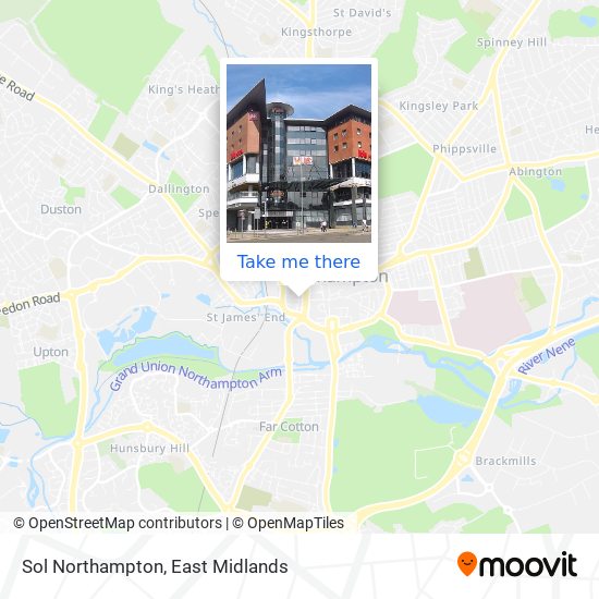 Sol Northampton map