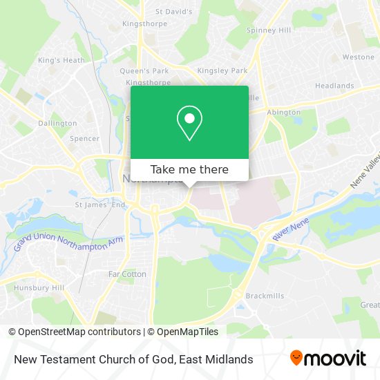 New Testament Church of God map