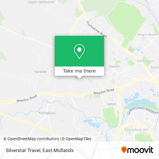 Silverstar Travel map