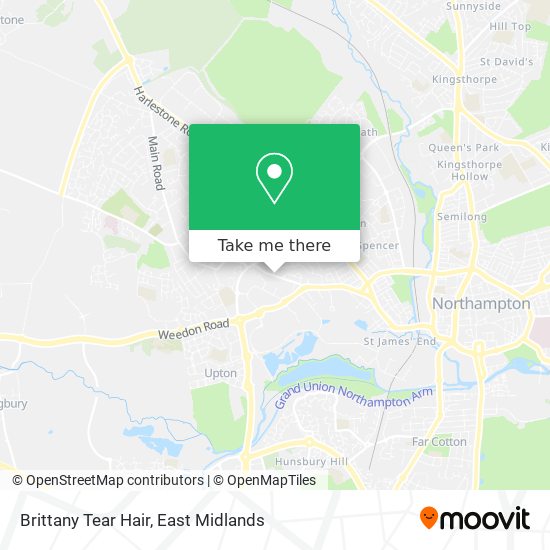 Brittany Tear Hair map