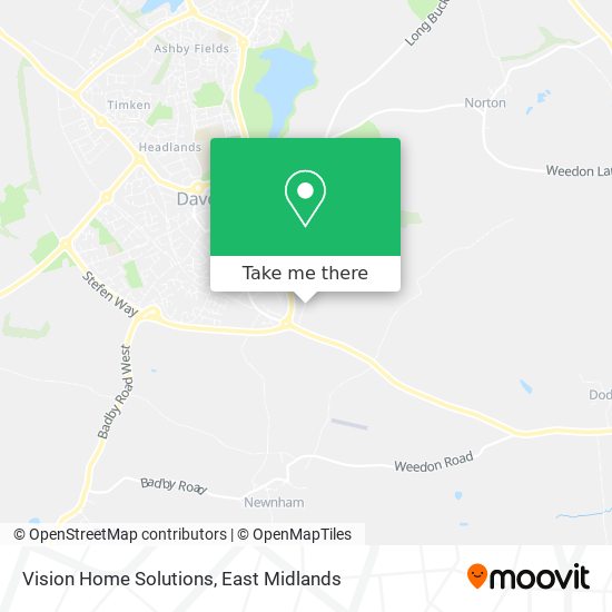 Vision Home Solutions map