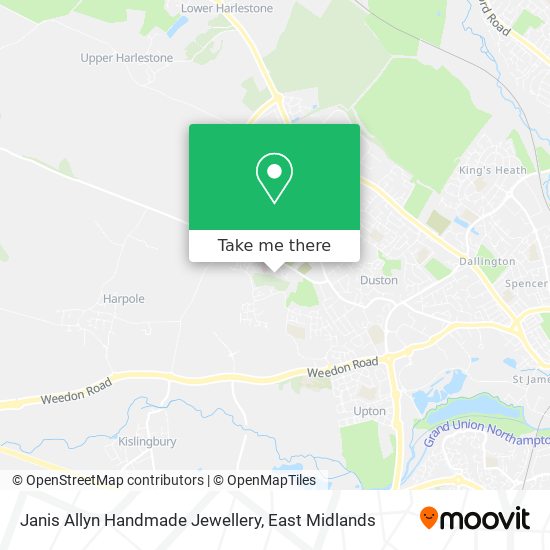 Janis Allyn Handmade Jewellery map