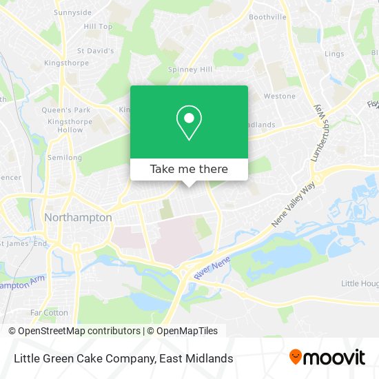 Little Green Cake Company map