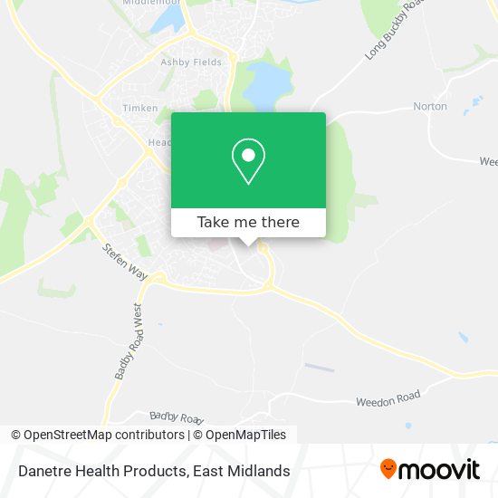 Danetre Health Products map