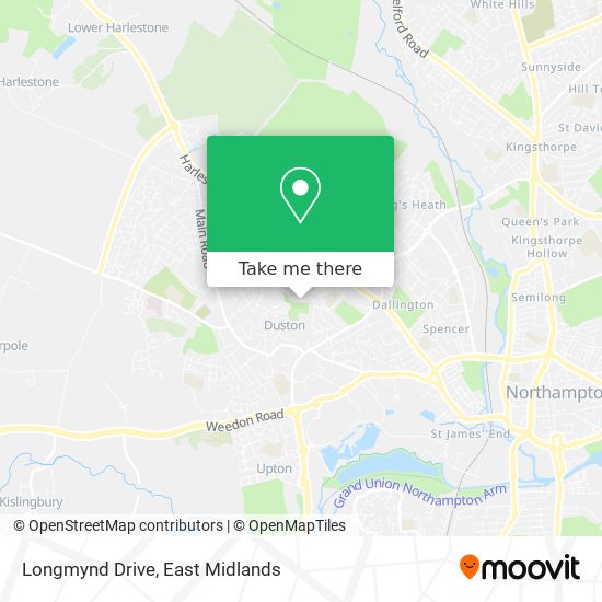 Longmynd Drive map