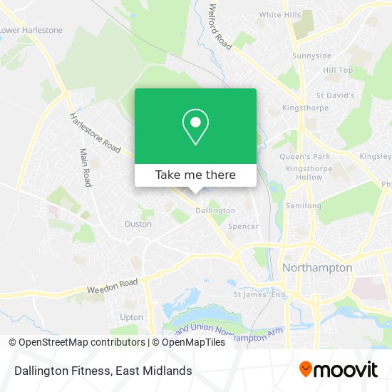 Dallington Fitness map