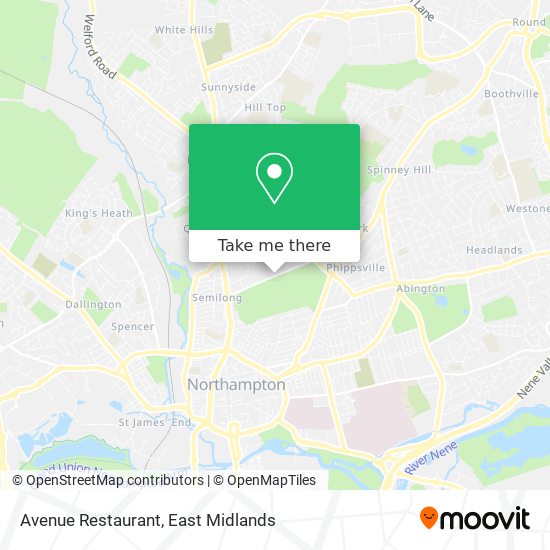 Avenue Restaurant map