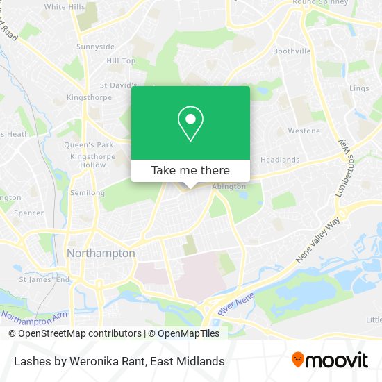 Lashes by Weronika Rant map