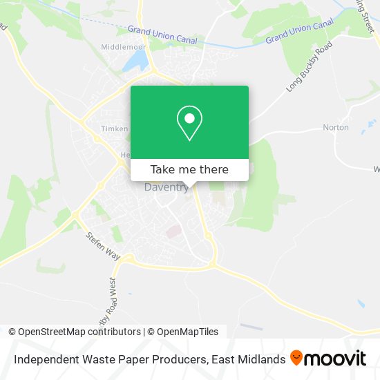 Independent Waste Paper Producers map