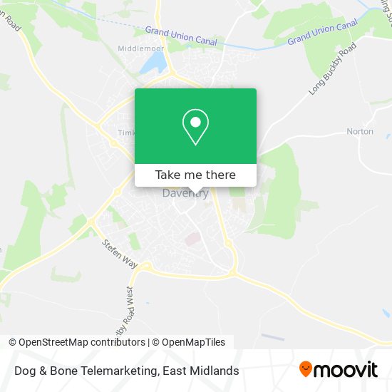 Dog & Bone Telemarketing map