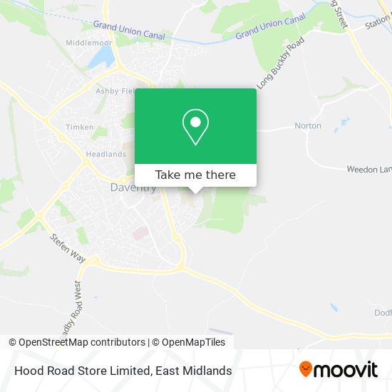 Hood Road Store Limited map