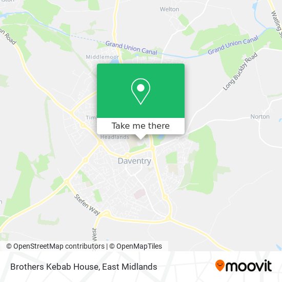 Brothers Kebab House map