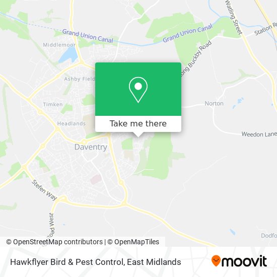 Hawkflyer Bird & Pest Control map