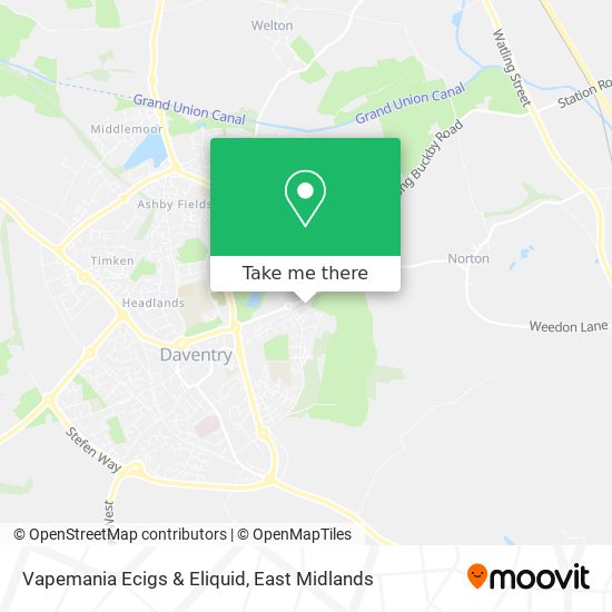 Vapemania Ecigs & Eliquid map