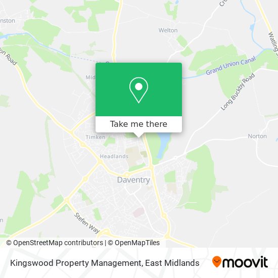 Kingswood Property Management map