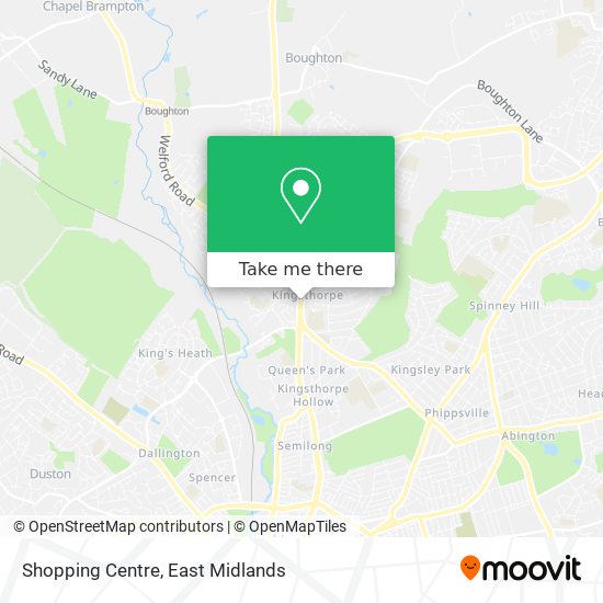 Shopping Centre map