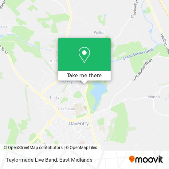 Taylormade Live Band map