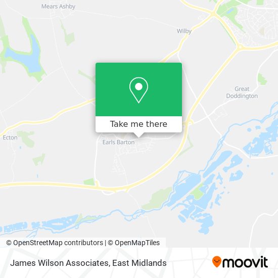 James Wilson Associates map