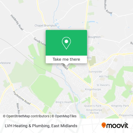 LVH Heating & Plumbing map