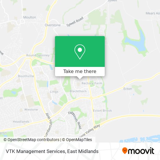 VTK Management Services map