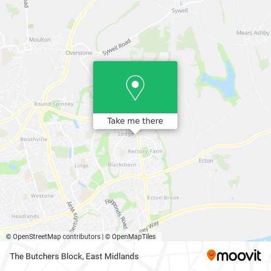 The Butchers Block map