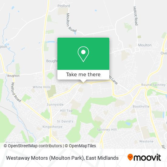 Westaway Motors (Moulton Park) map