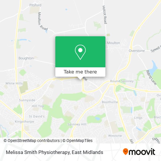 Melissa Smith Physiotherapy map