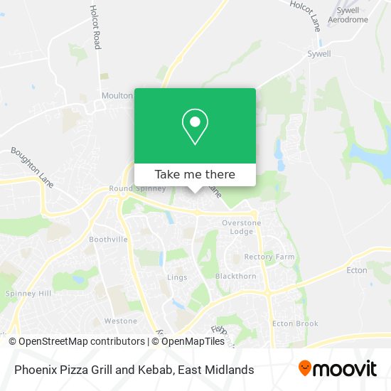 Phoenix Pizza Grill and Kebab map