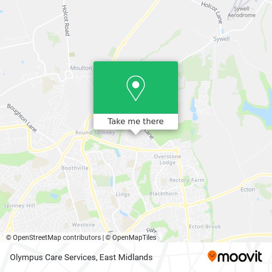 Olympus Care Services map