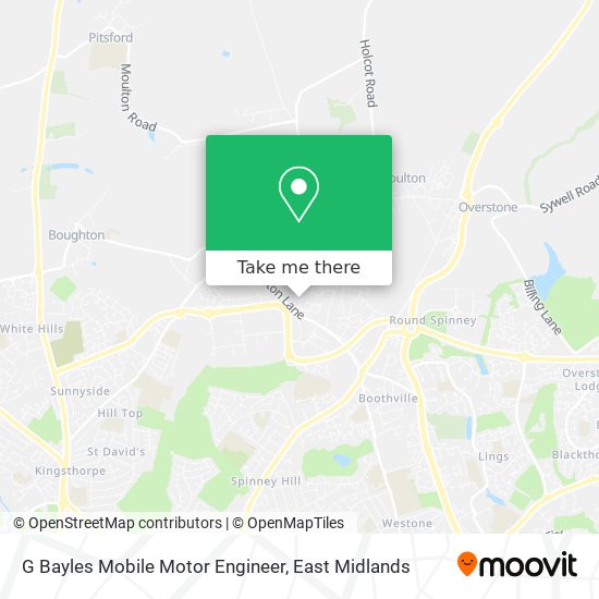 G Bayles Mobile Motor Engineer map