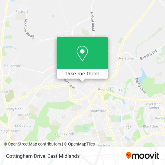 Cottingham Drive map