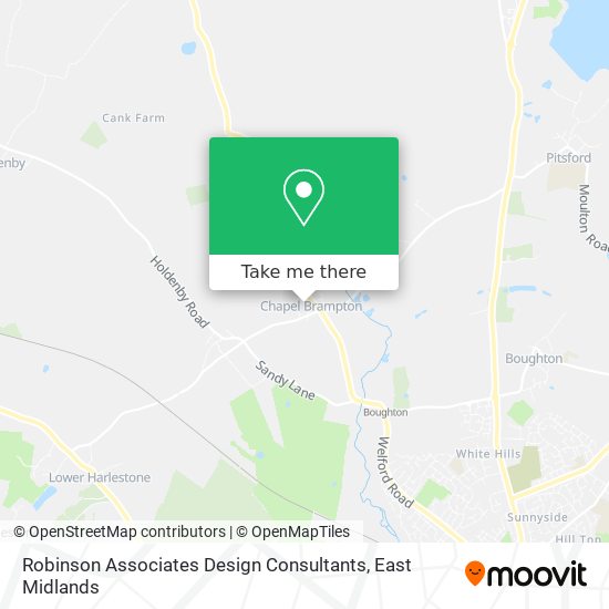 Robinson Associates Design Consultants map