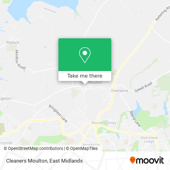 Cleaners Moulton map