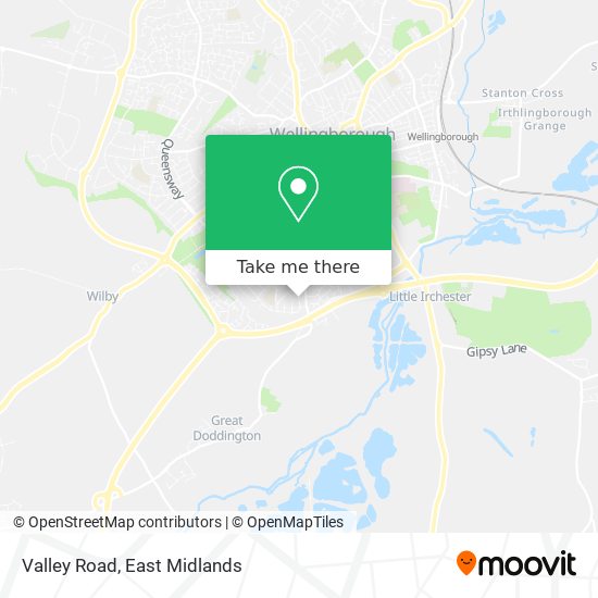 Valley Road map