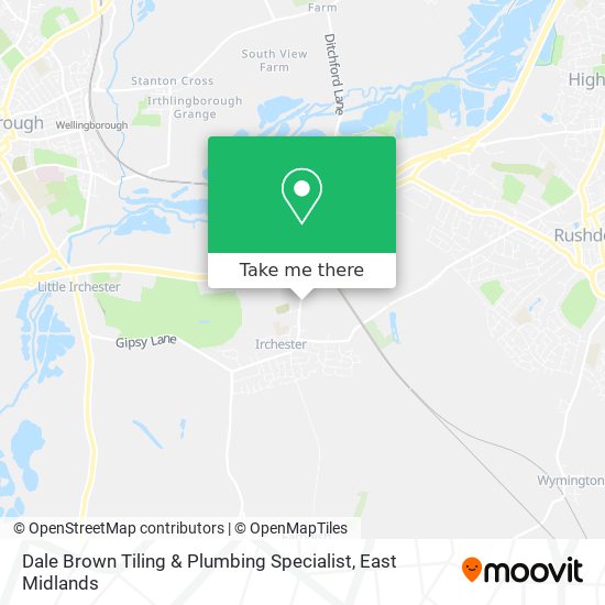 Dale Brown Tiling & Plumbing Specialist map