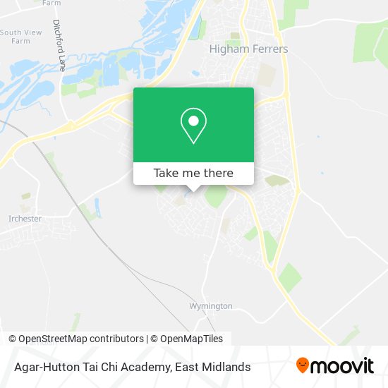 Agar-Hutton Tai Chi Academy map