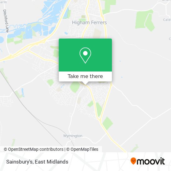 Sainsbury's map