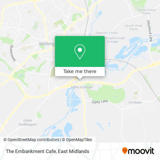The Embankment Cafe map