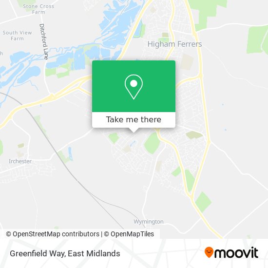 Greenfield Way map