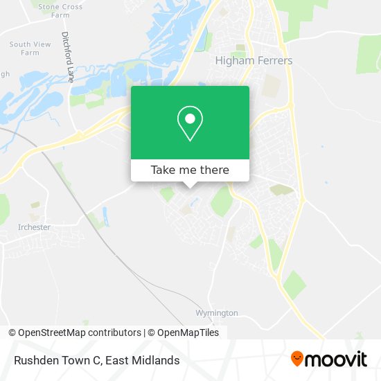 Rushden Town C map