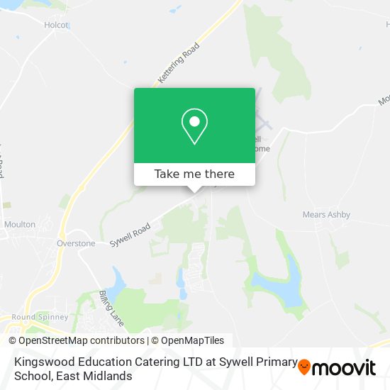 Kingswood Education Catering LTD at Sywell Primary School map