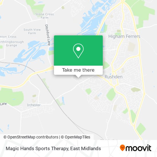 Magic Hands Sports Therapy map